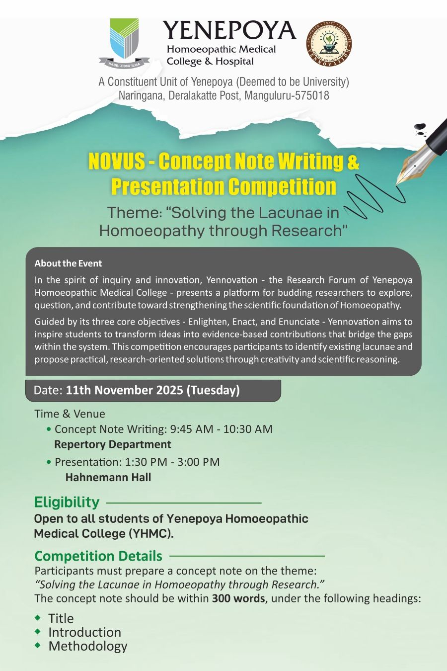 Yenepoya degree college in mangalore