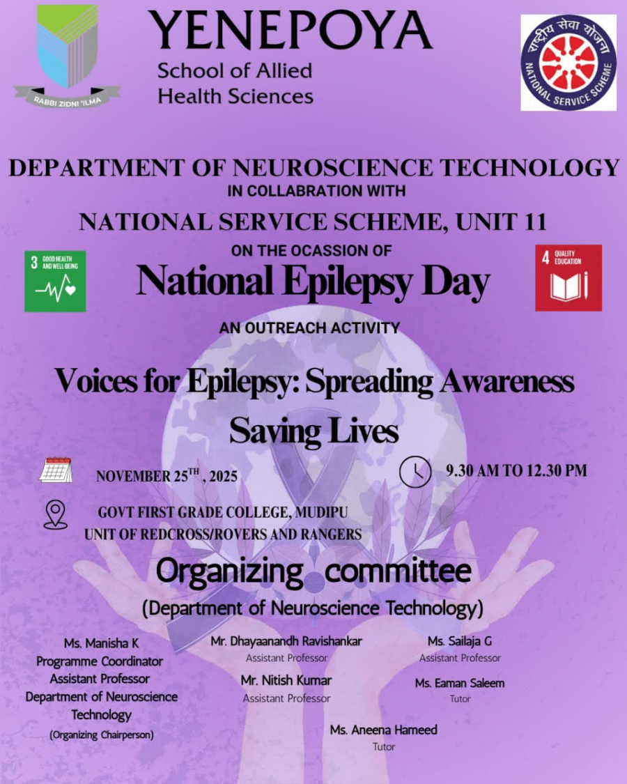 National Epilepsy Day 2025 -Outreach Activity