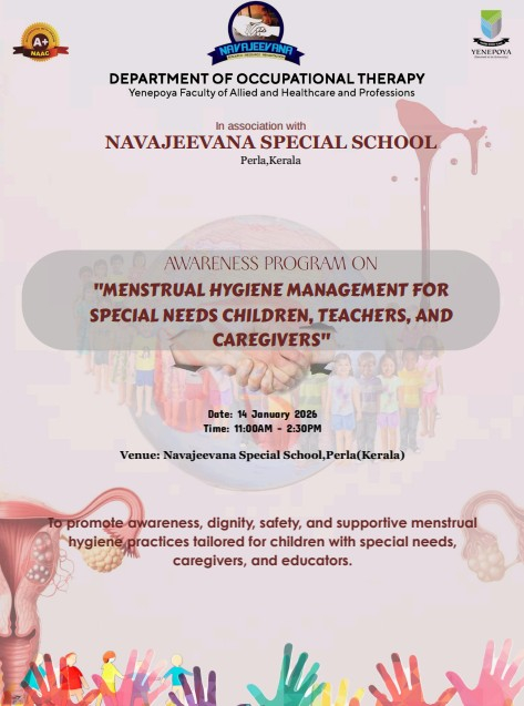 Awareness Programme on "Menstrual Hygiene Management for Children with Special Needs."