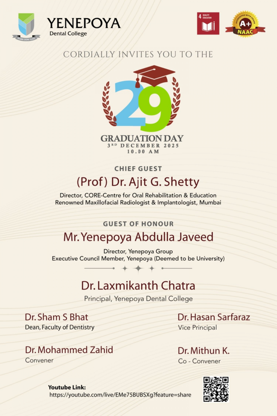 Yenepoya degree college in mangalore